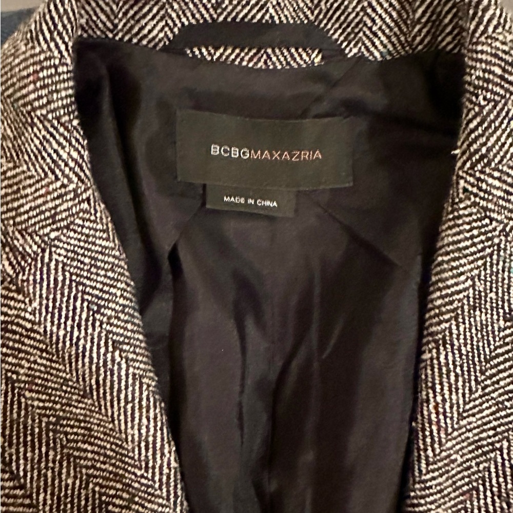 Bcbgmaxazria- Herringbone Pattern -Tweed Cropped … - image 7